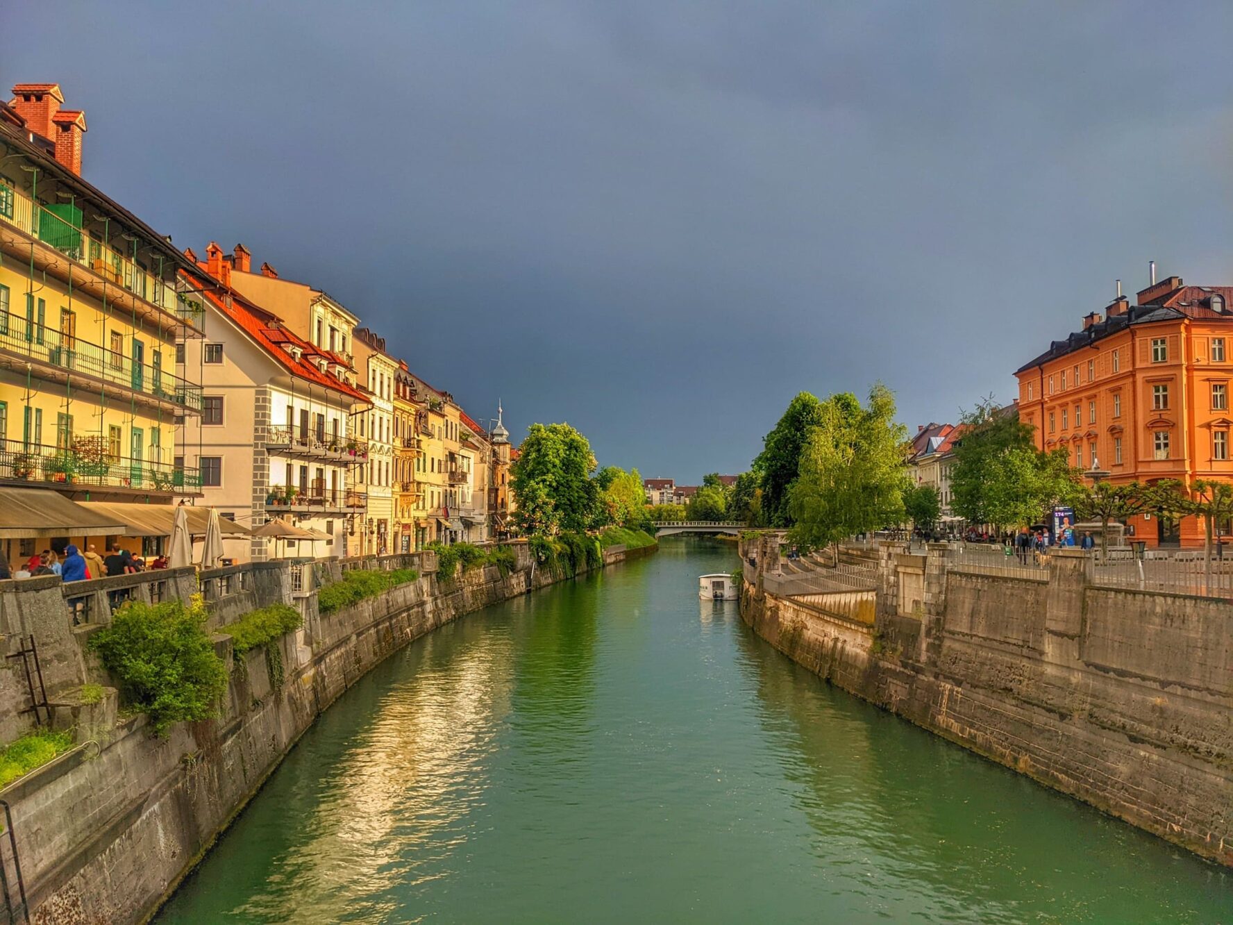 River in Ljubljana