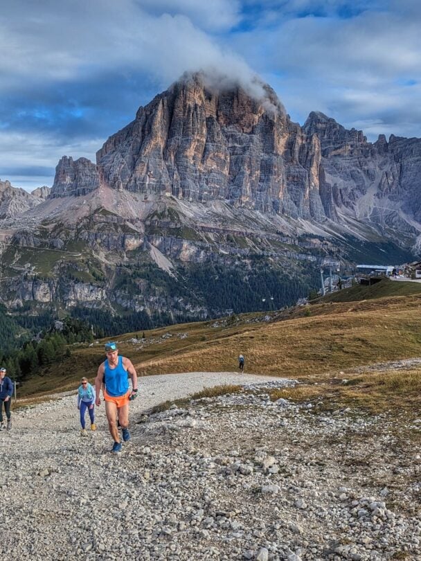 Dolomites trail running