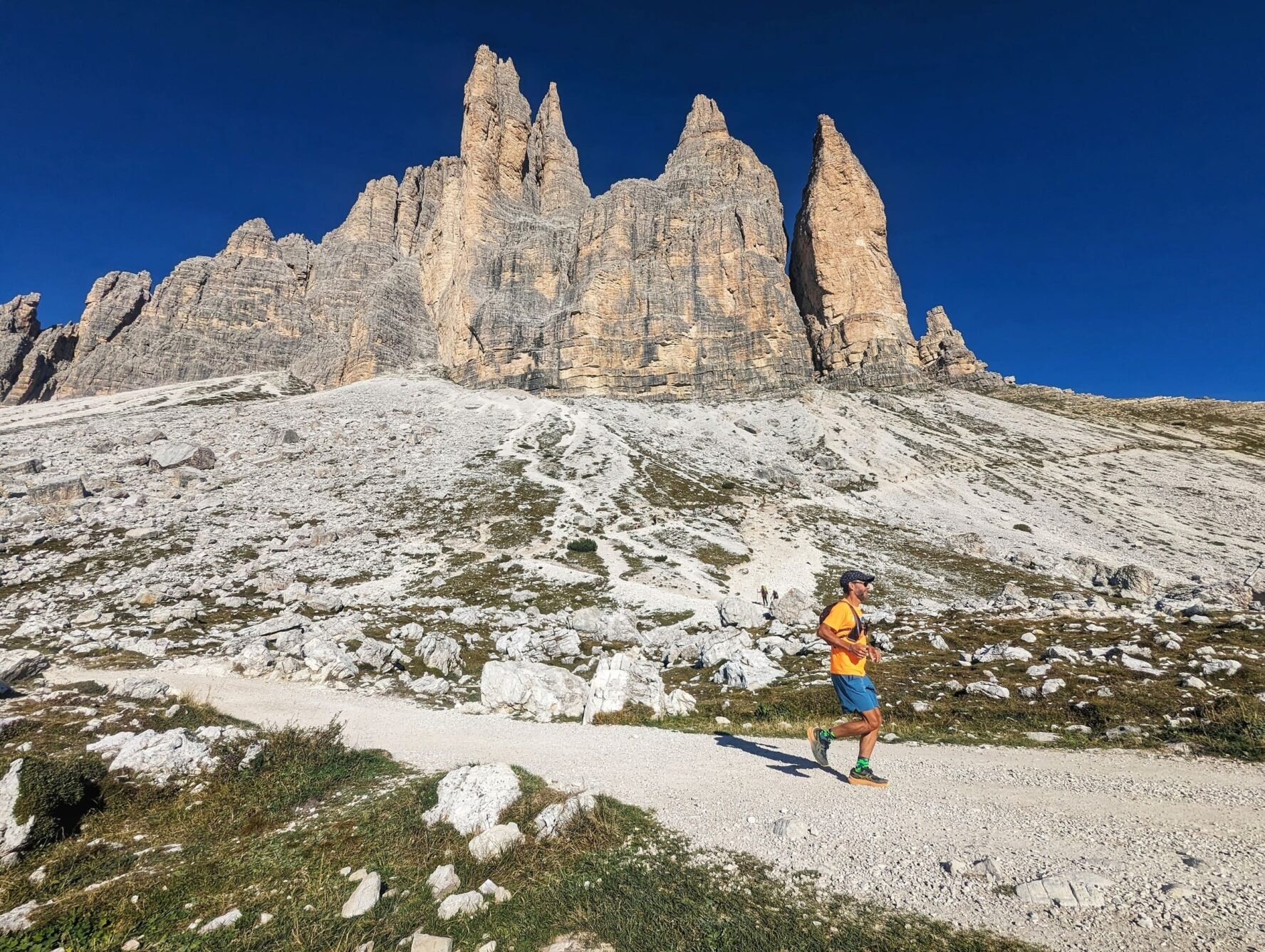 Running in the Dolomites
