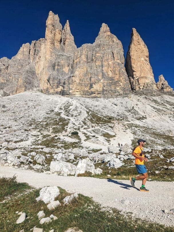 Dolomites trail running