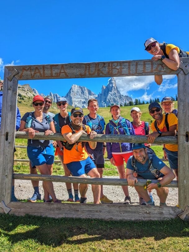 Dolomites trail running