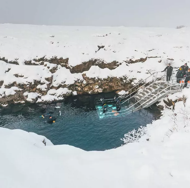 Snorkeling adventure in Iceland
