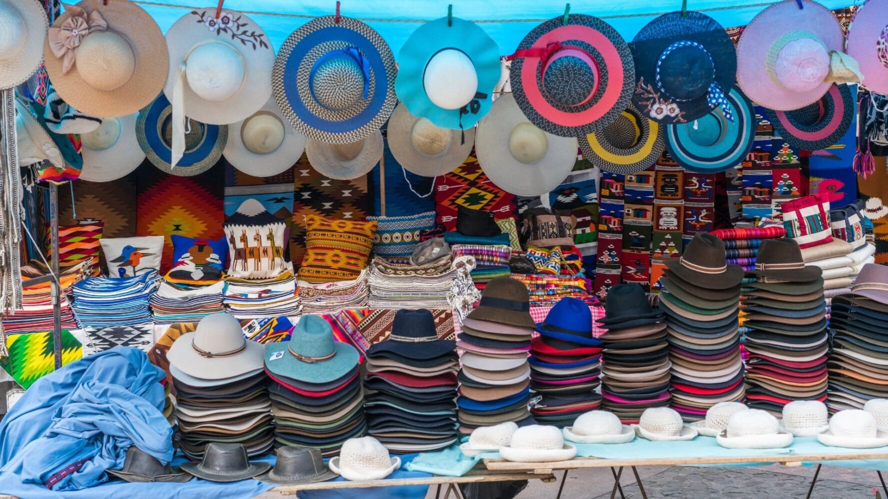 Traditional Otavalo accessories