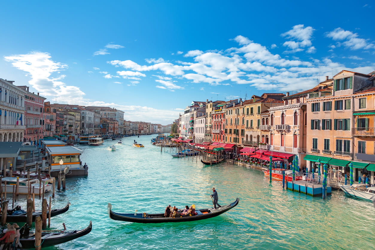 Grand canal in Venice