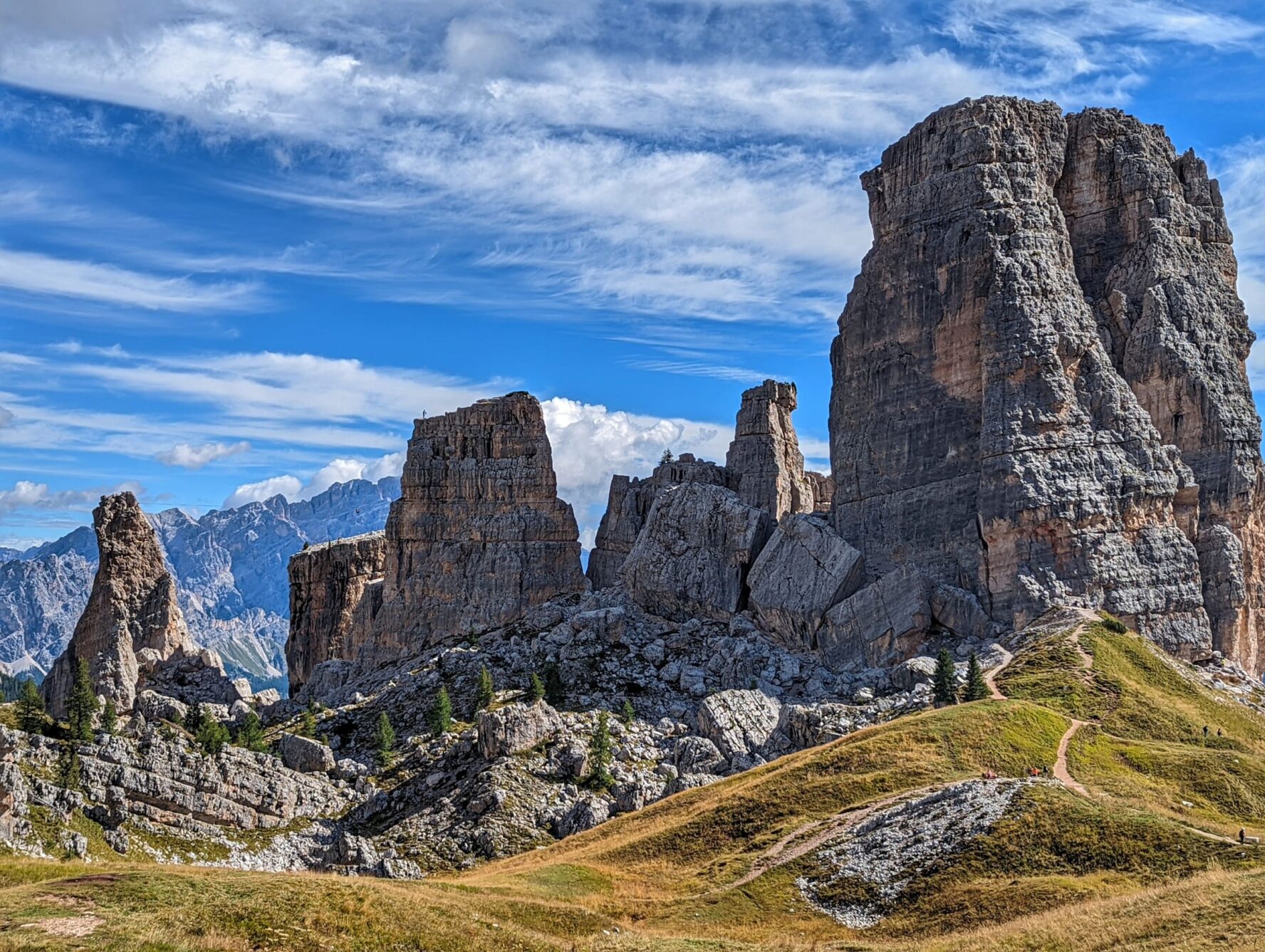View from the Dolomites