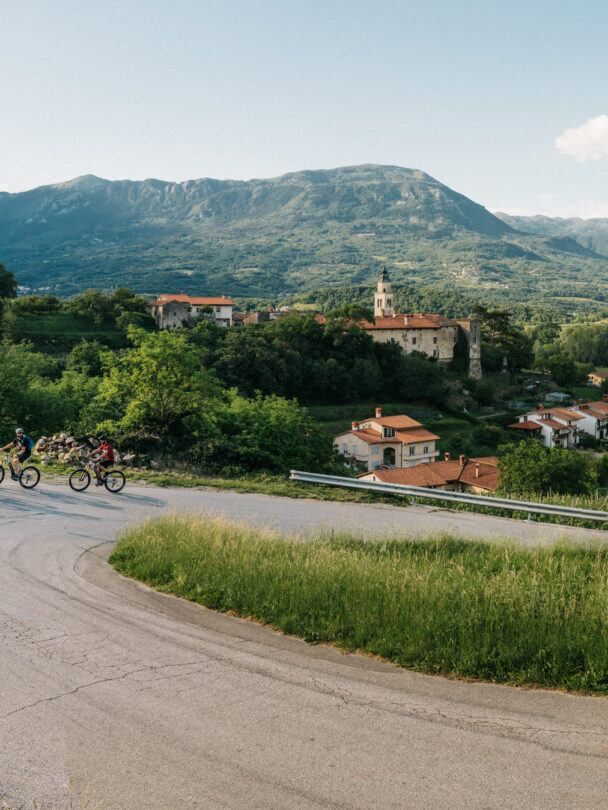 Two bikers Slovenia