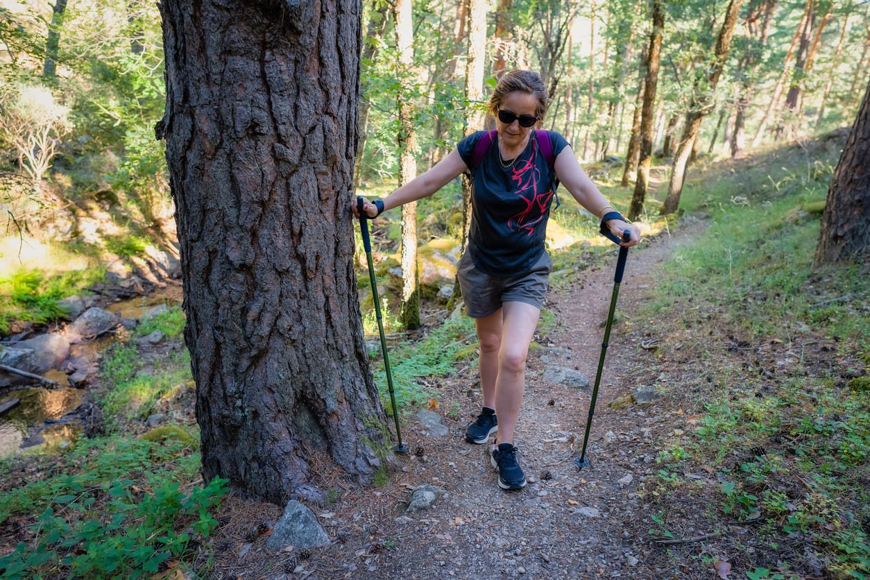 Hiker in Andalucia, Spain