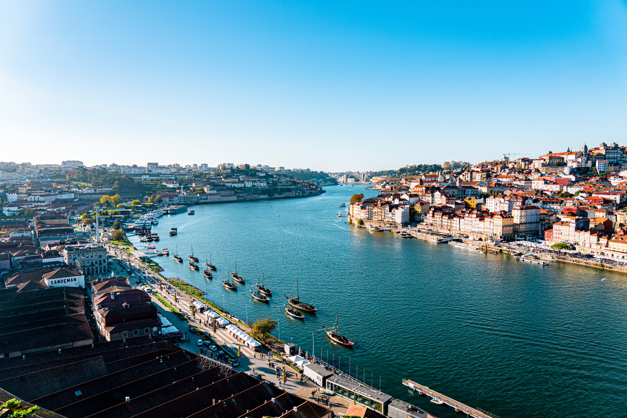Beautiful Porto aerial