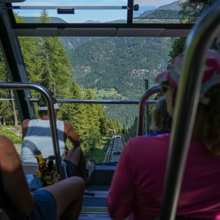 Cable car France Alps