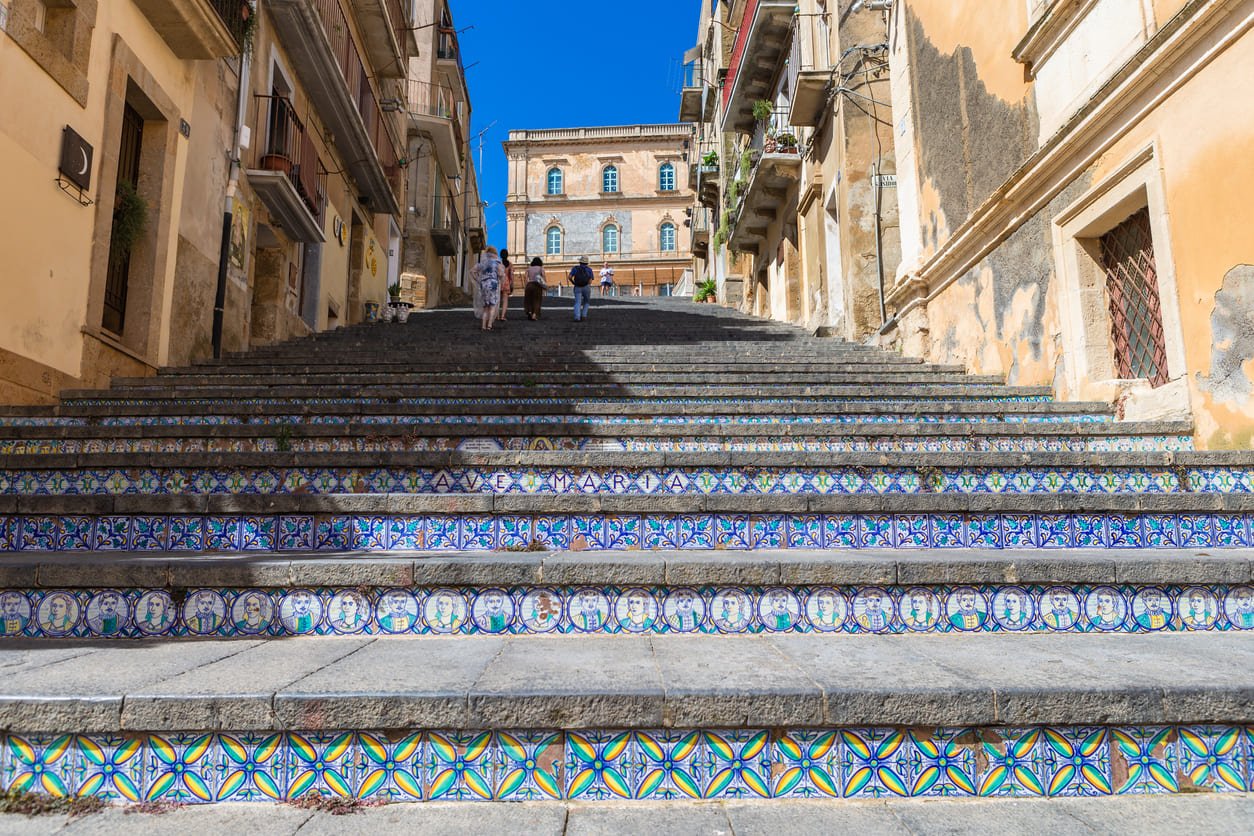 Stairs in Caltagirone