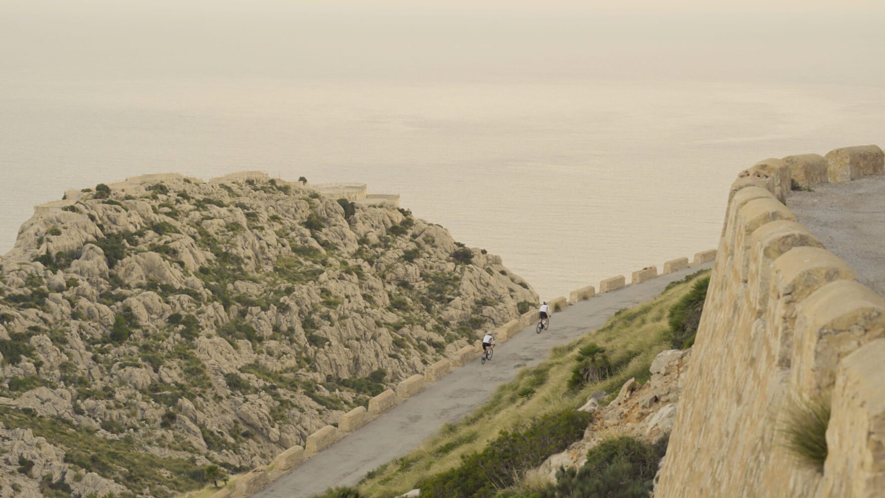 Cycling in Mallorca with a view