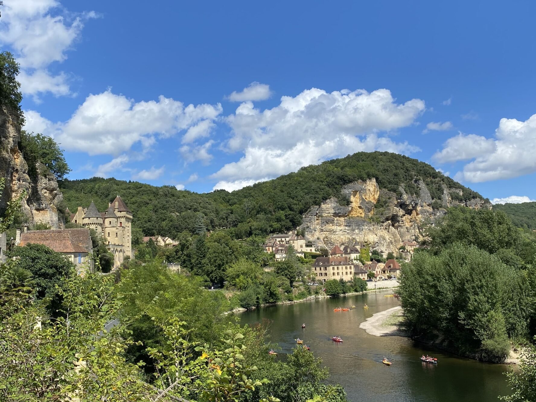 Dordogne valley view