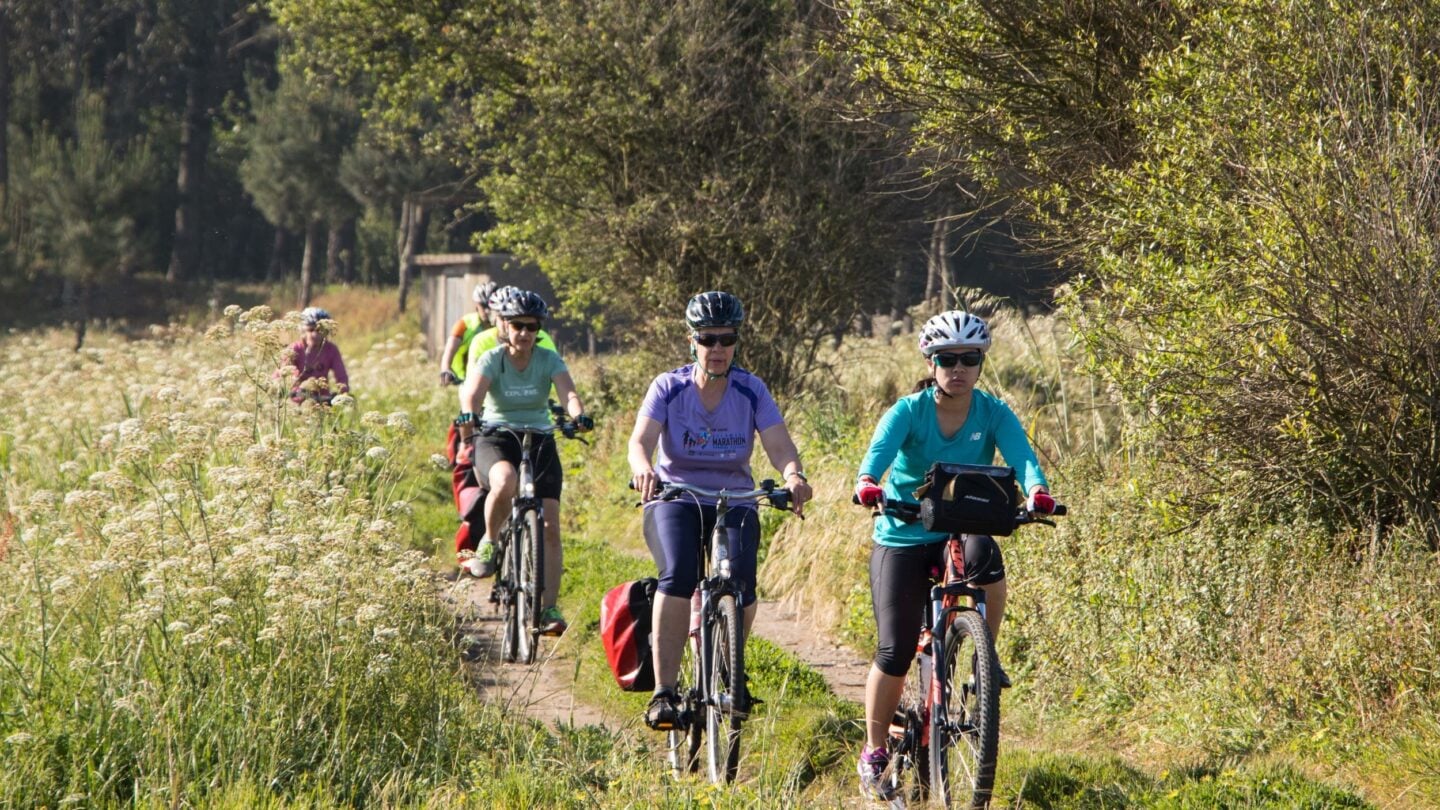 group cyclists portugal