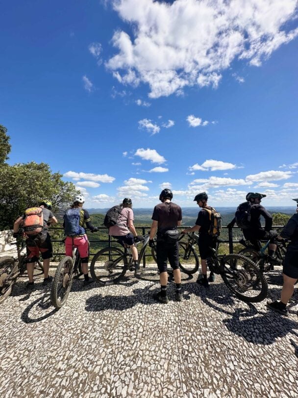 Two MTBers in Andalucia