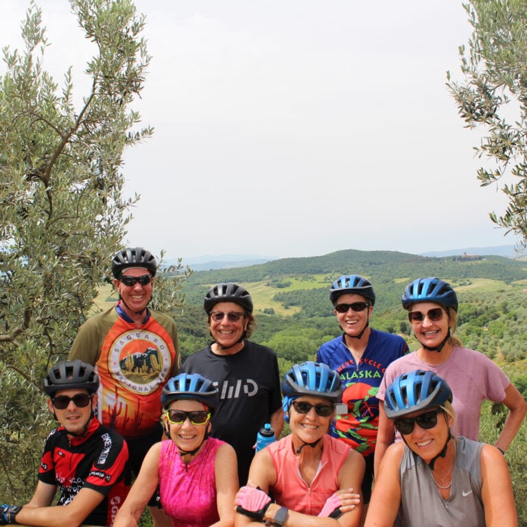 group photo tuscany