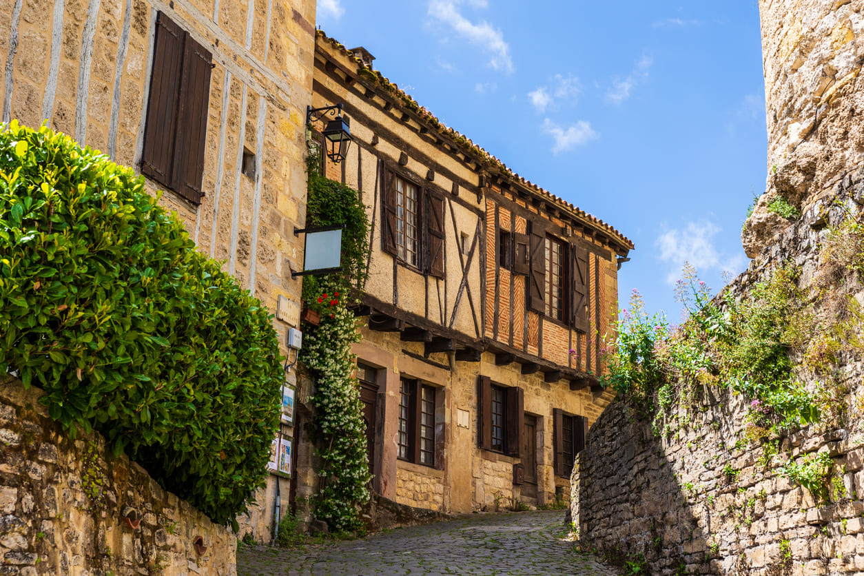 Half-timbered house, Cordes-sur-Ciel