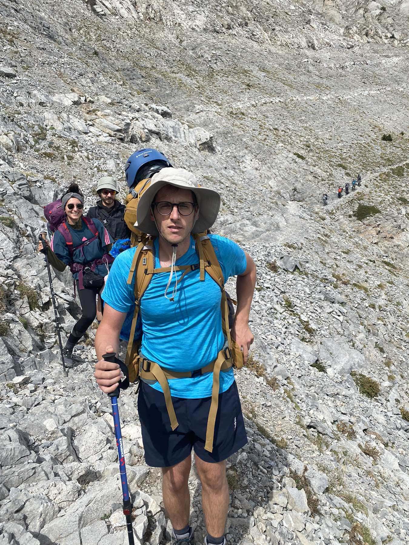 Hiking to Mt Olympus