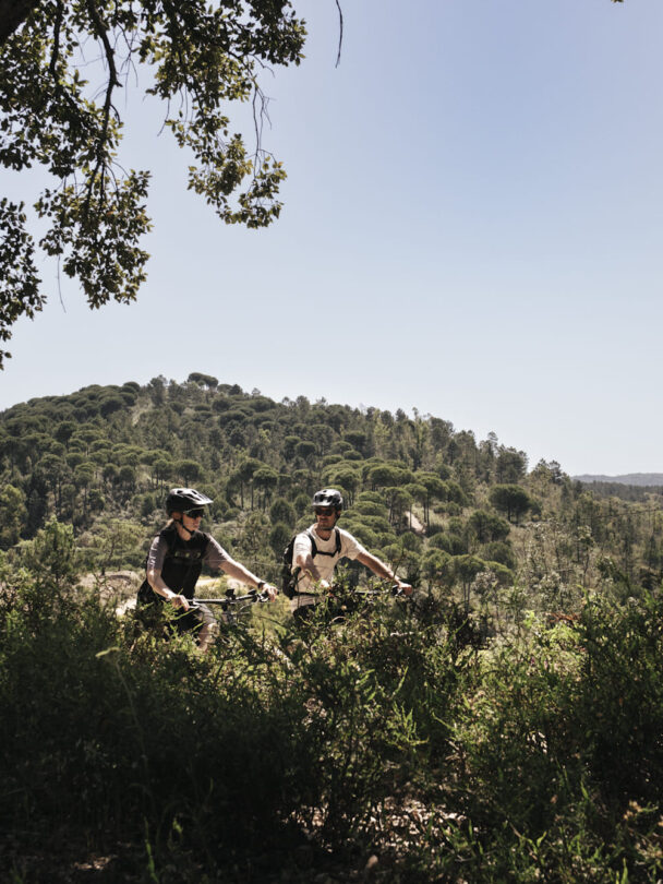 Two MTBers in Andalucia