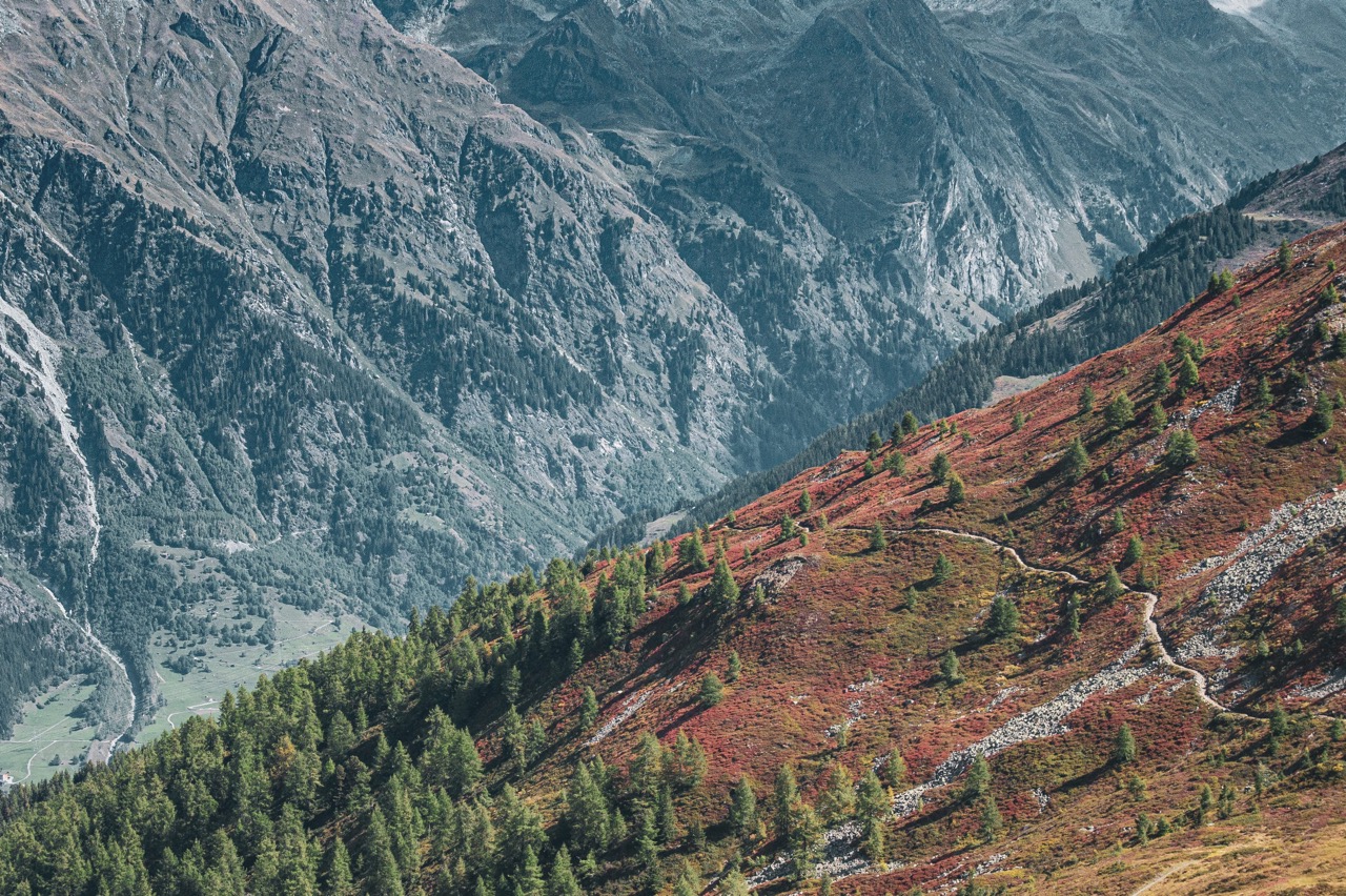Incredible views of the Swiss Alps