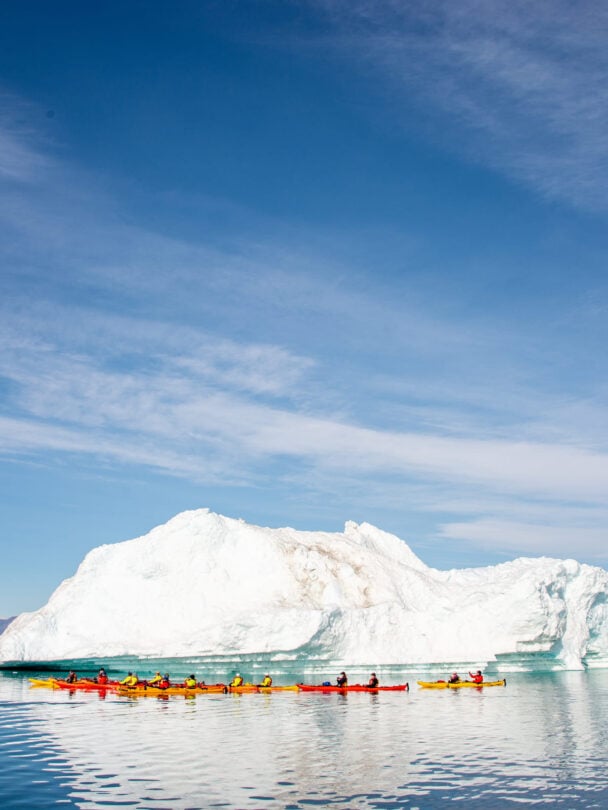 West Greenland kayak