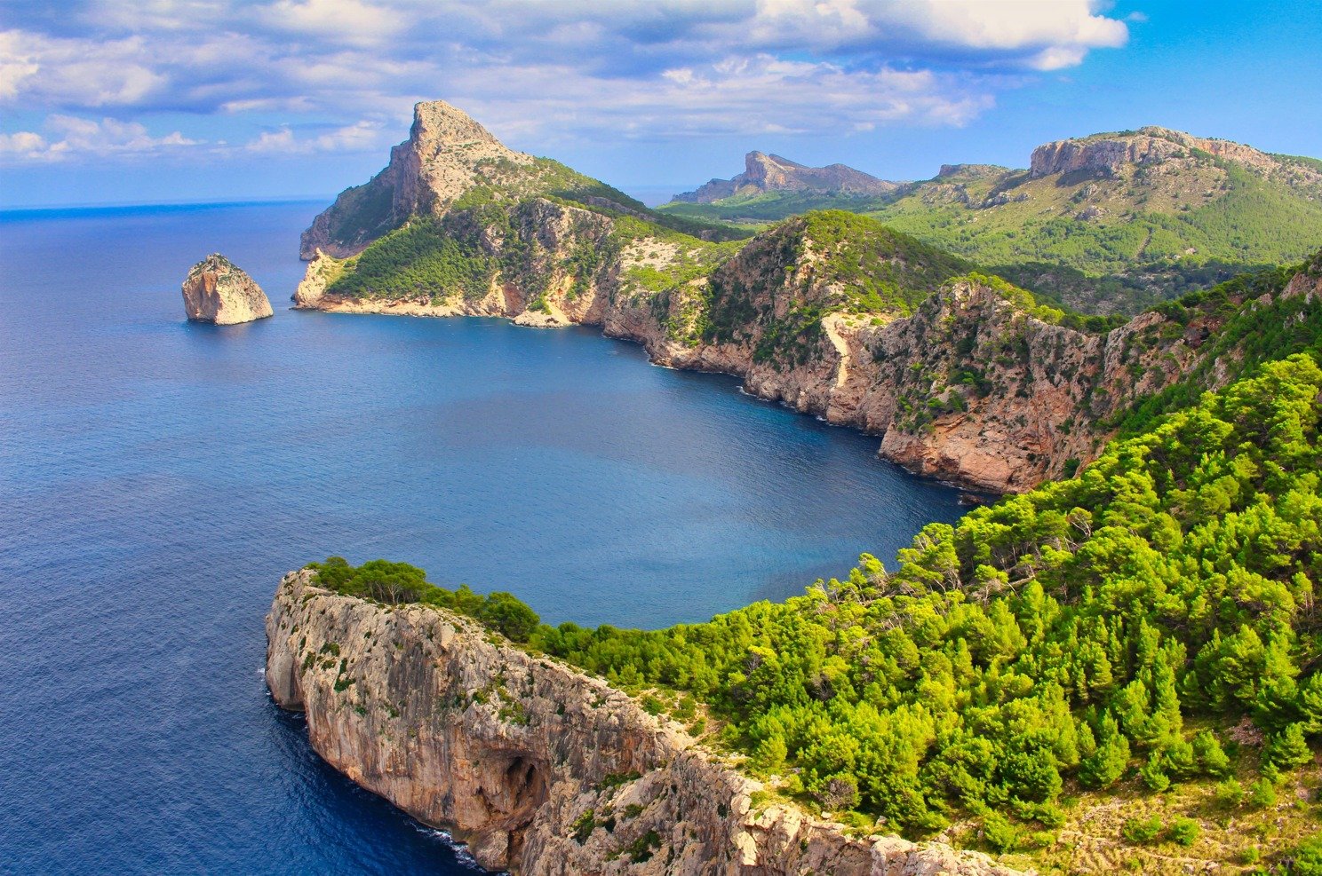 Mallorca, aerial view