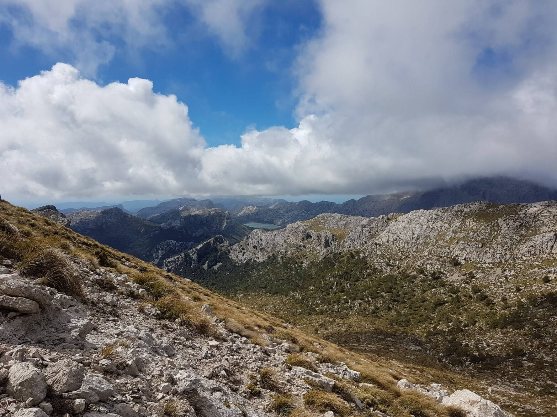 View from Massanella, Tramuntana, Mallorca