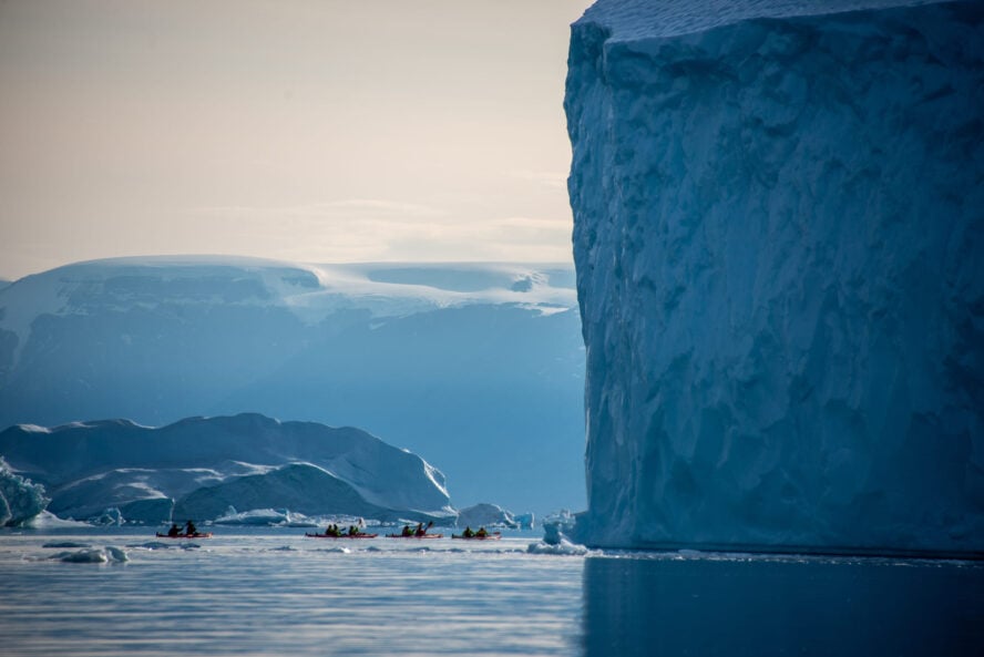 Massive fjord