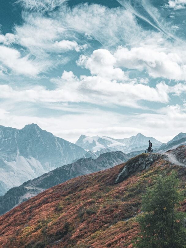 Guided mountain biking in Verbier
