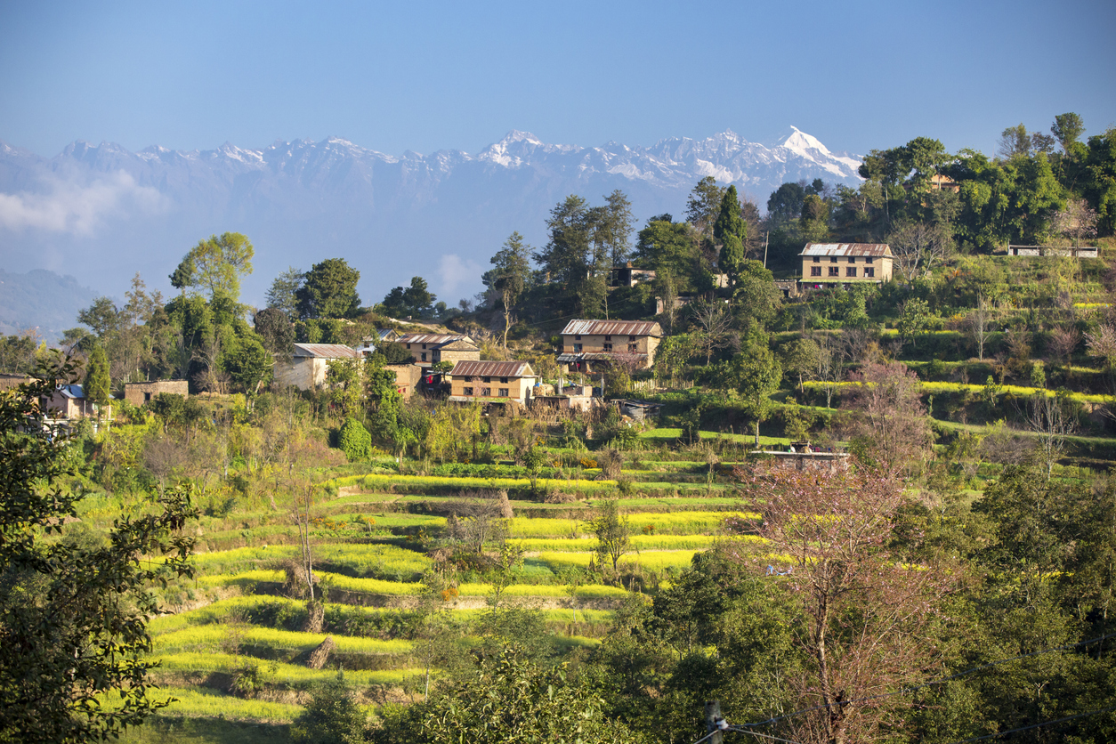 Nagarkot in Nepa