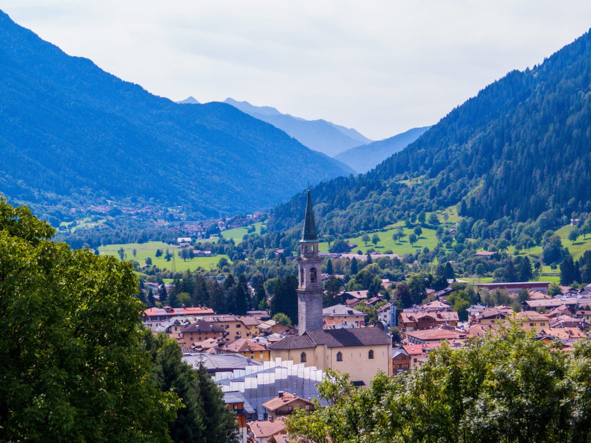 Pinzolo view, Italy