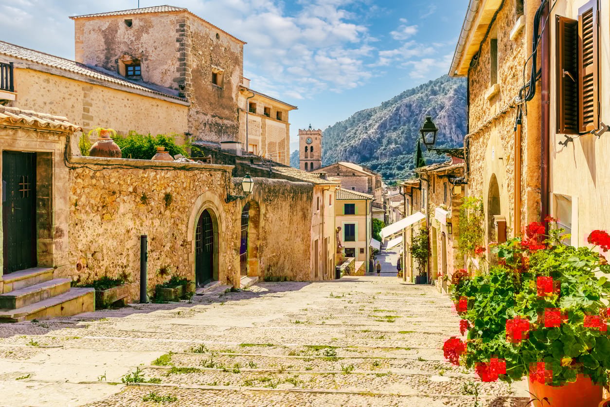 Old village Pollenca, Mallorca, Spain
