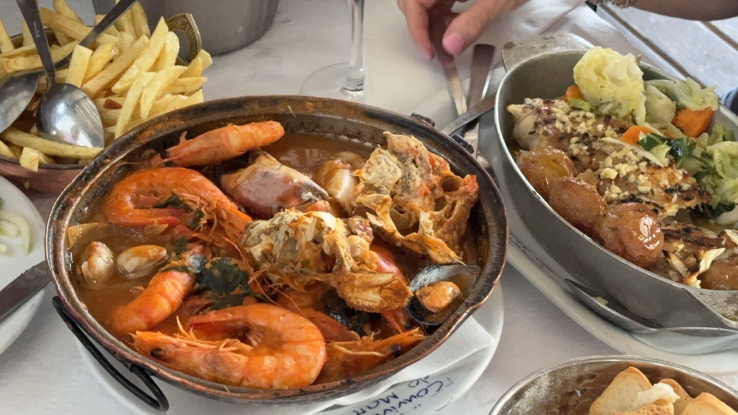 shrimp dish portugal