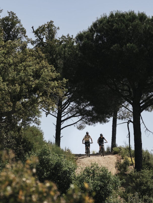 Two MTBers in Andalucia