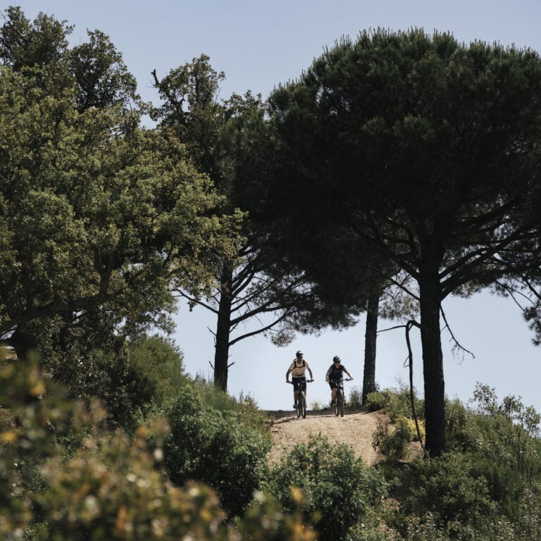 Two MTBers in Andalucia
