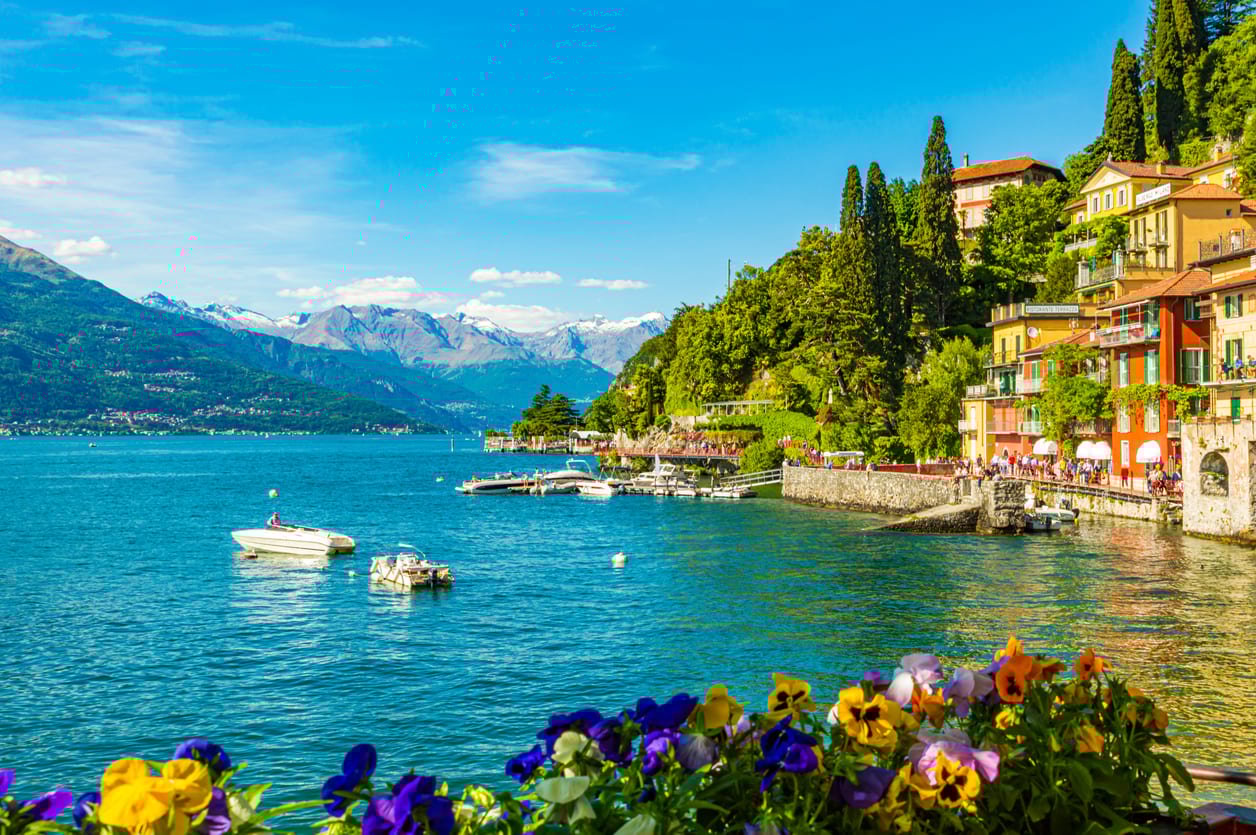 Varenna on a sunny day
