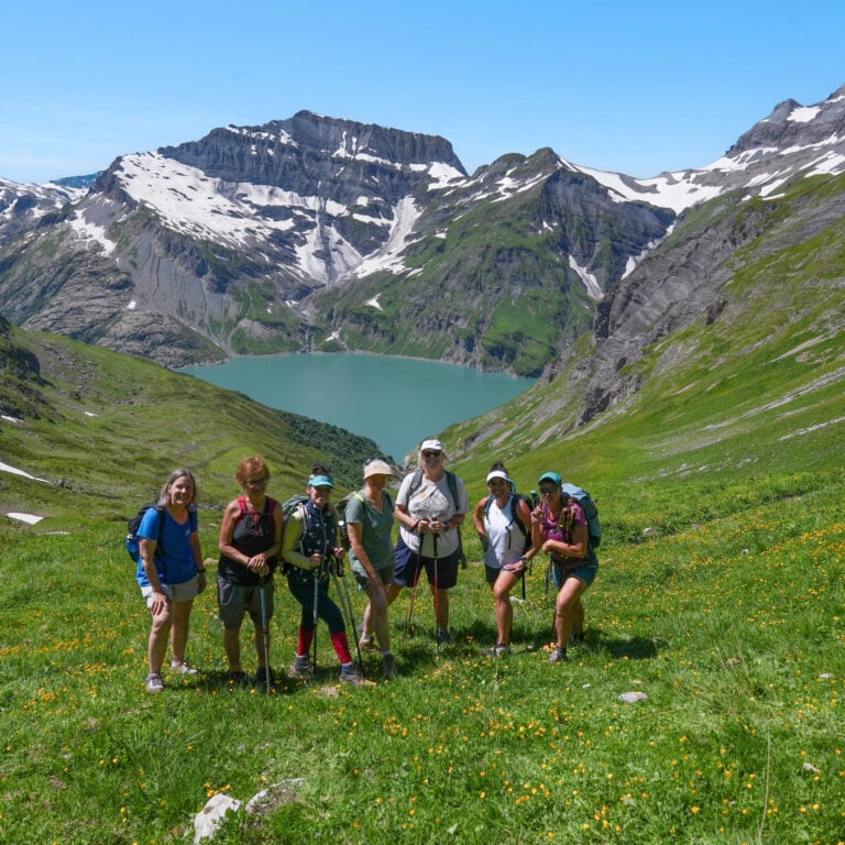 Women hikers Switzerland