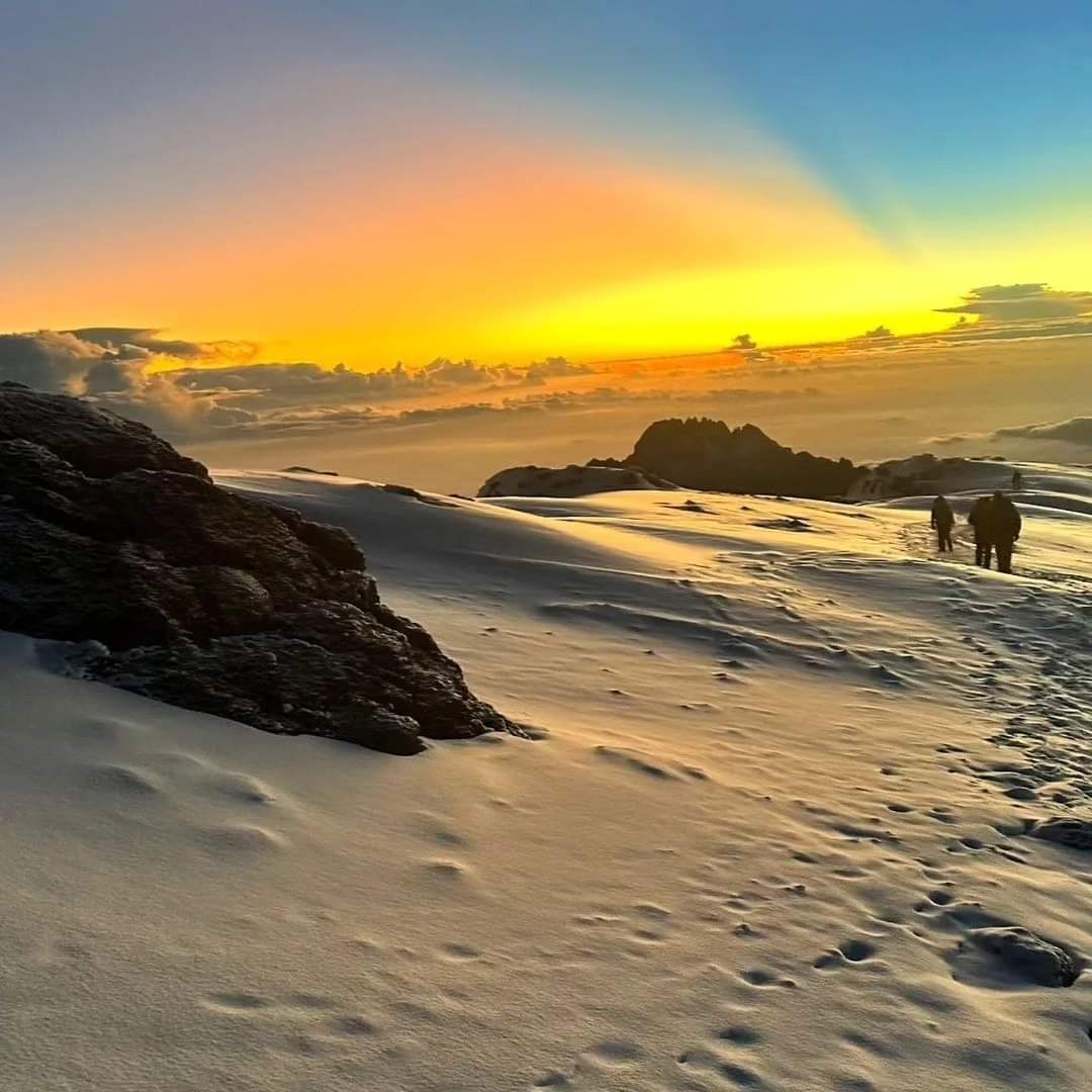 Mt. Kilimanjaro, sunset
