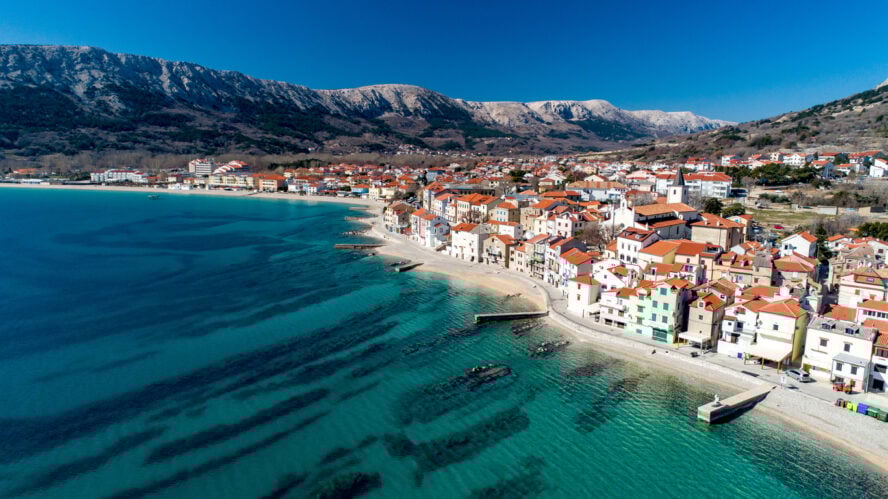 Baska on Krk island