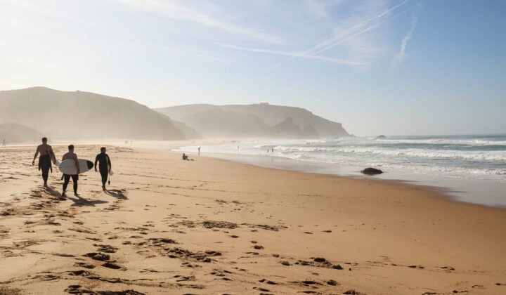 Carrapateira surfers’ beach
