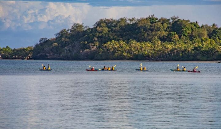 Kayaking, Fiji
