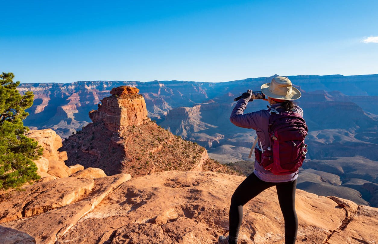 Grand Canyon rim view