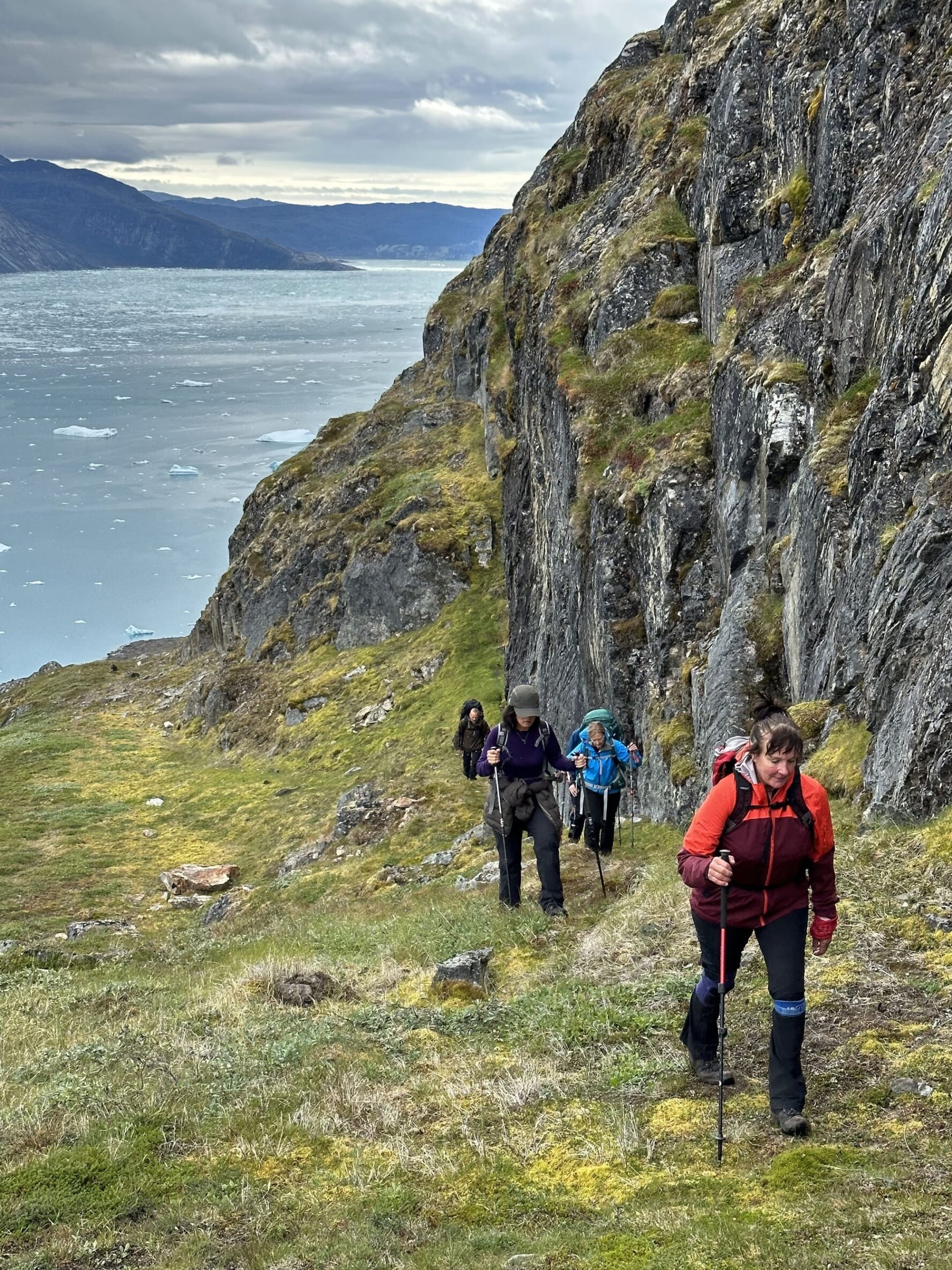 Greenland hikers trip