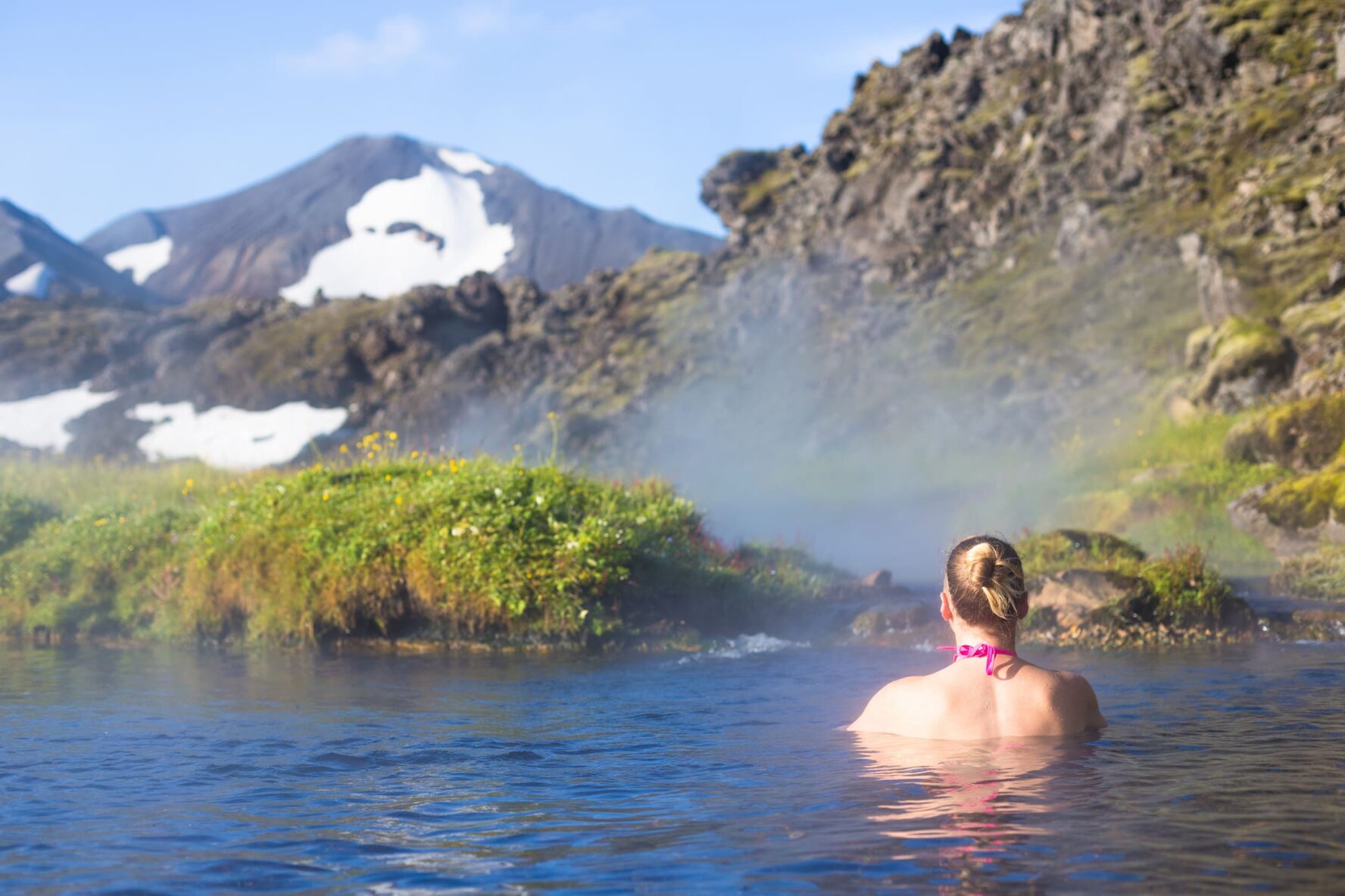 Hot spring Landmannalaugar