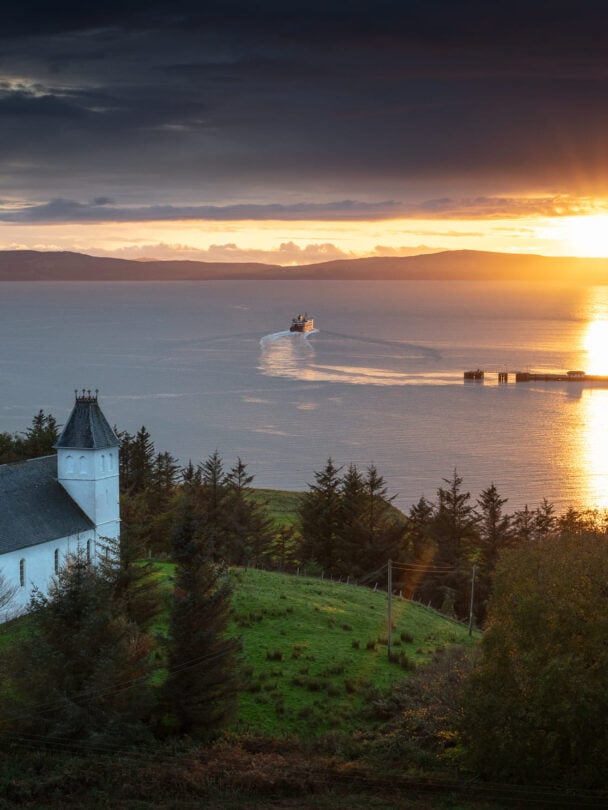 Isle of Skye hiker