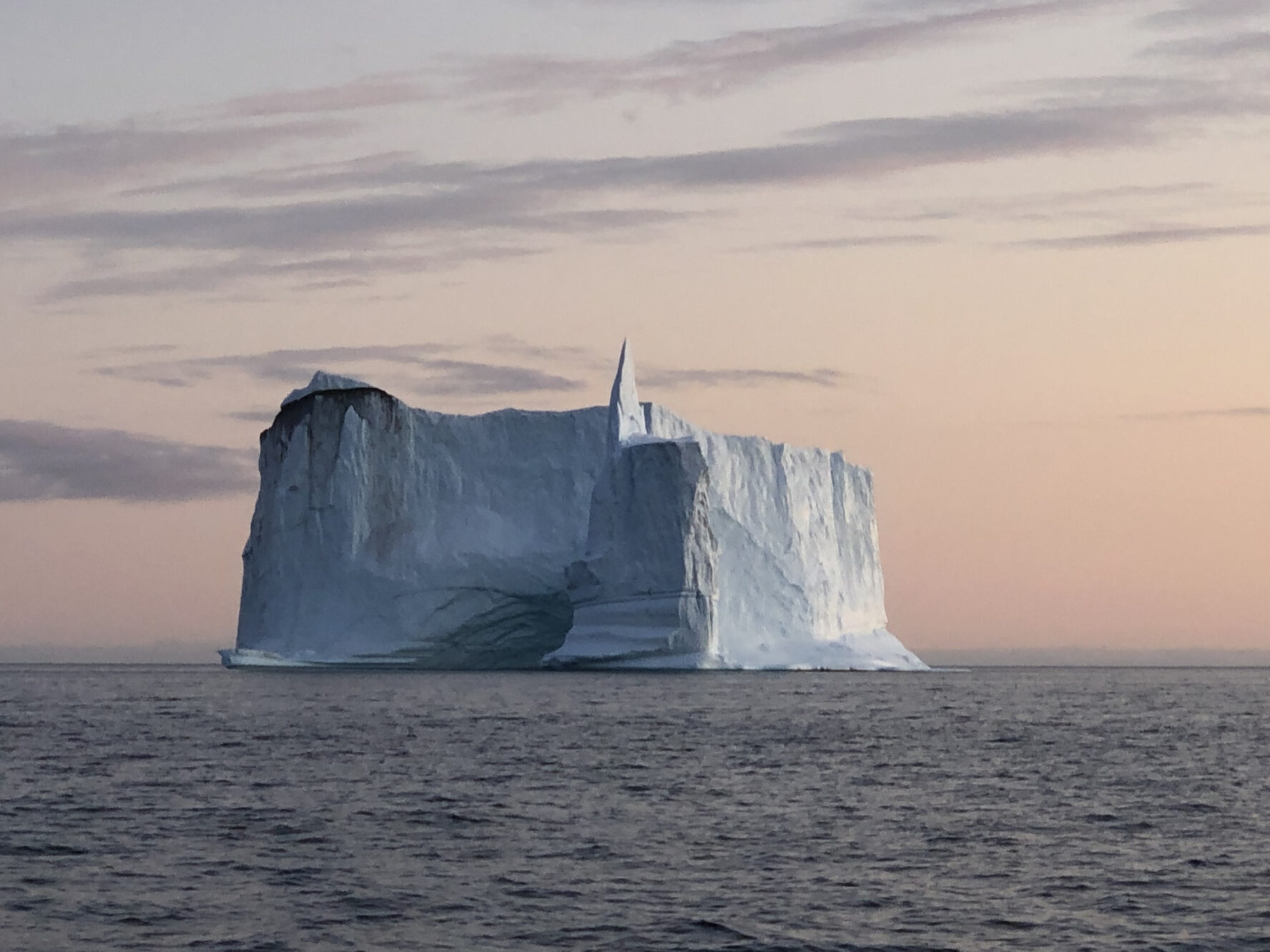 An iceberg in Baffin Bay