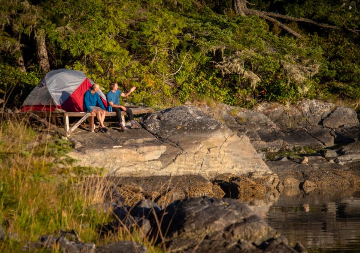 Campsite, Johnstone Strait
