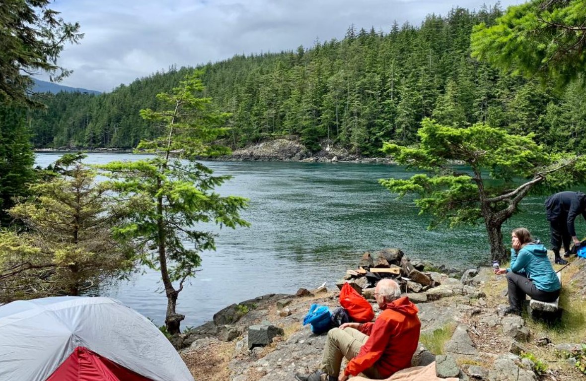 Campsite, Johnstone Strait