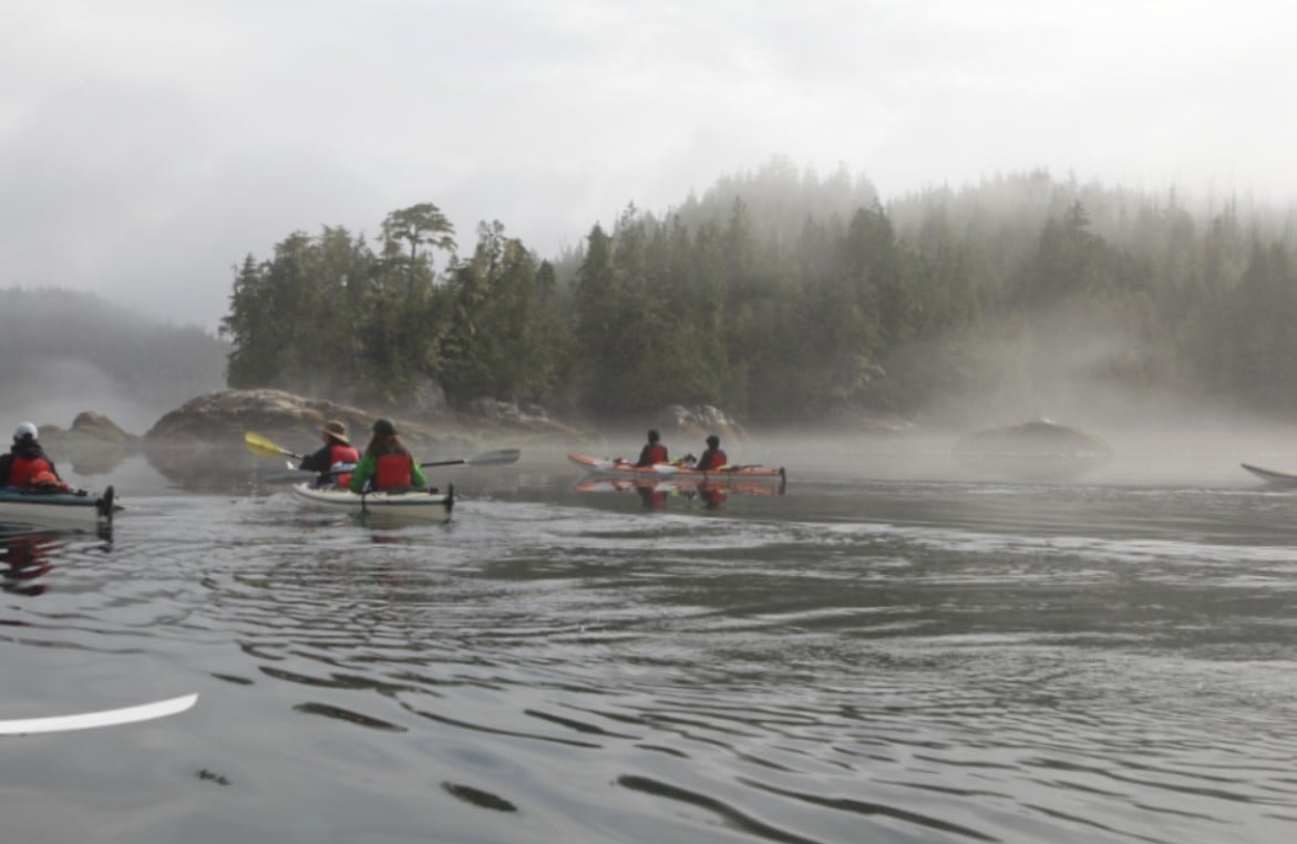 Paddling, Johnstone Strait