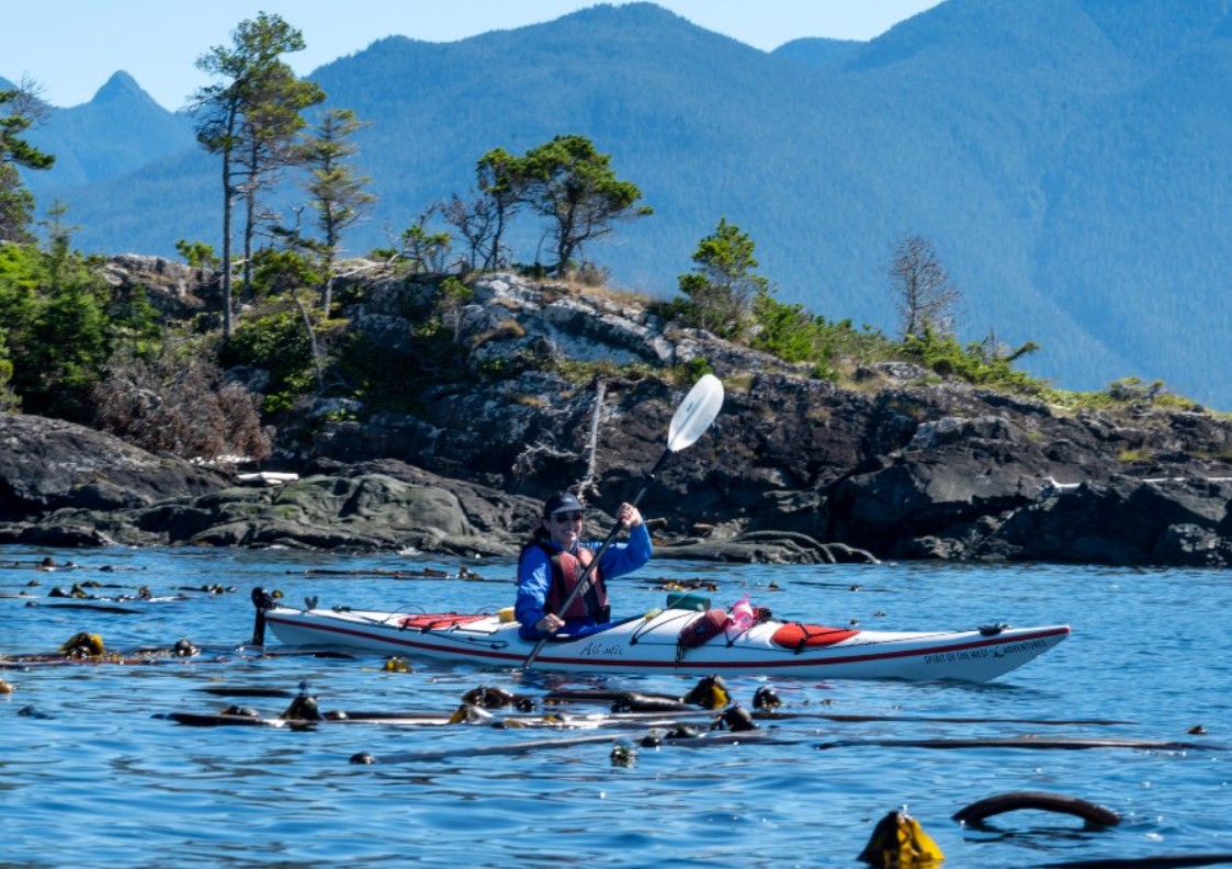 Kayaking in Johnstone Strait