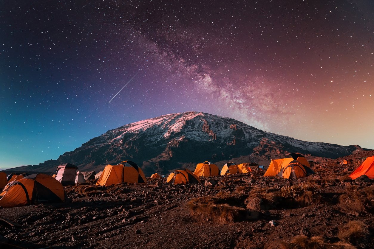 Camping on Rongai route